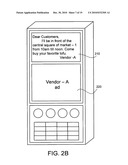 ADVERTISING ENGINE AND NETWORK USING MOBILE DEVICES diagram and image