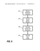 METHOD AND APPARATUS FOR MODIFYING A USER PREFERENCE PROFILE diagram and image