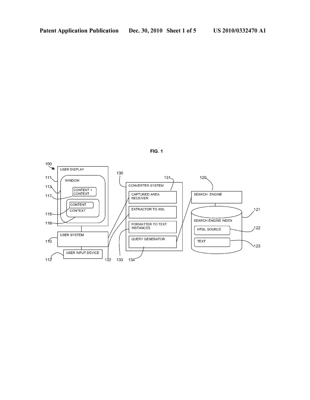 METHOD AND SYSTEM FOR SEARCHING USING CONTEXTUAL DATA - diagram, schematic, and image 02