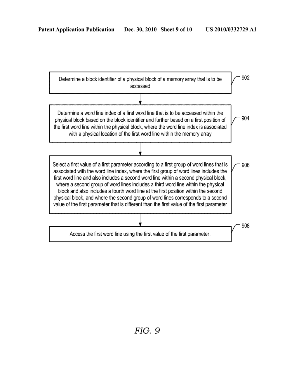 MEMORY OPERATIONS USING LOCATION-BASED PARAMETERS - diagram, schematic, and image 10