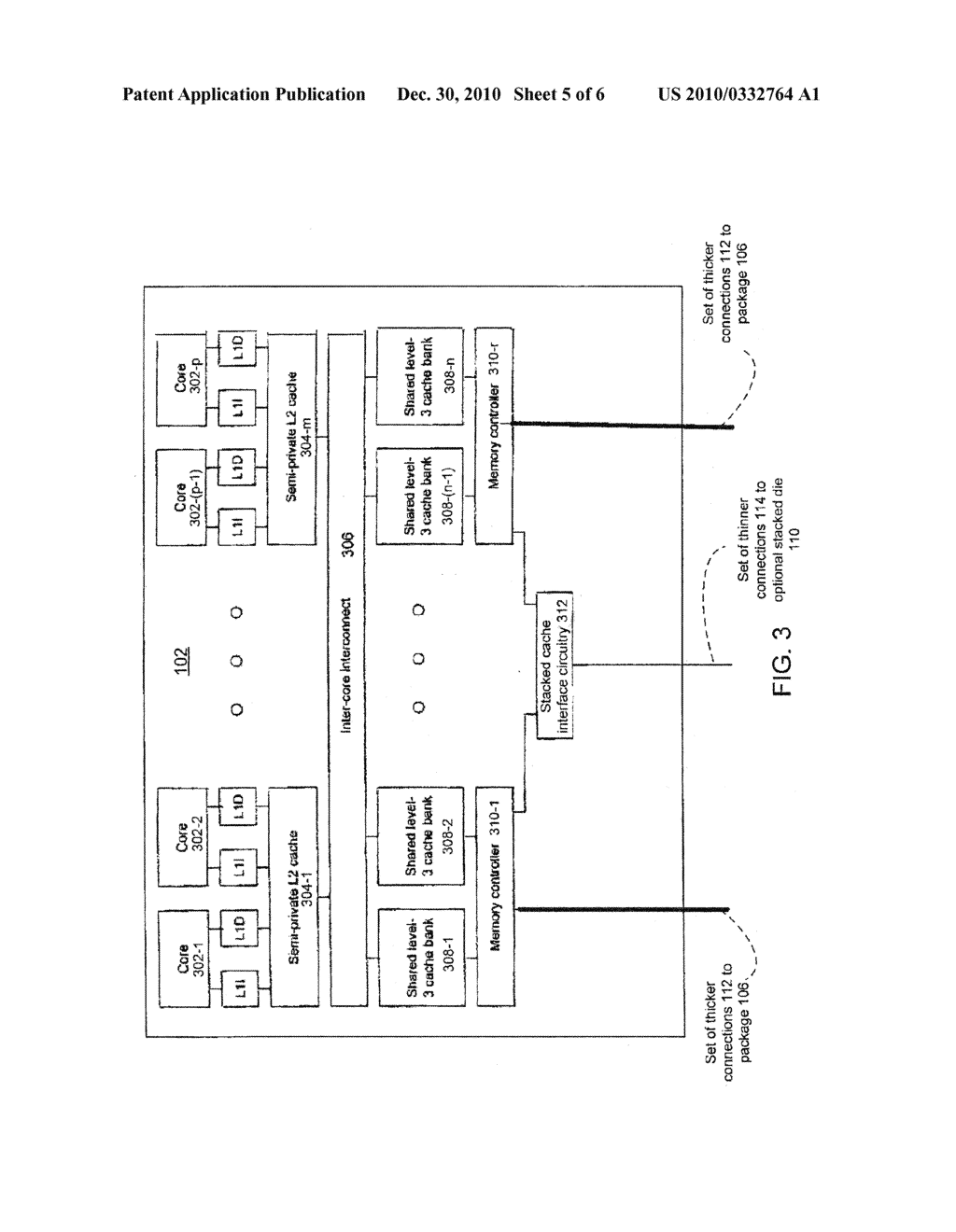 Modular Three-Dimensional Chip Multiprocessor - diagram, schematic, and image 06