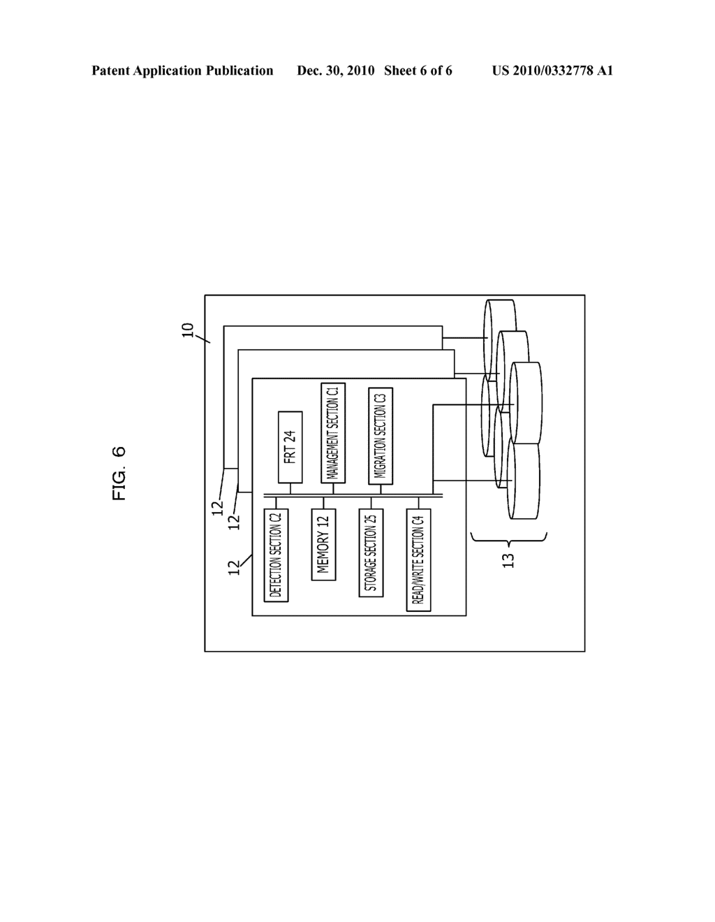 CONTROL UNIT FOR STORAGE DEVICE AND METHOD FOR CONTROLLING STORAGE DEVICE - diagram, schematic, and image 07