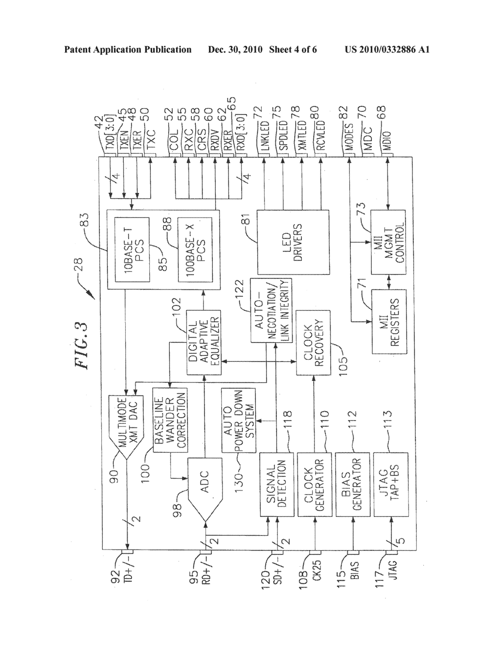 METHOD AND APPARATUS FOR REGULATING TRANSCEIVER POWER CONSUMPTION FOR A TRANSCEIVER IN A COMMUNICATIONS NETWORK - diagram, schematic, and image 05