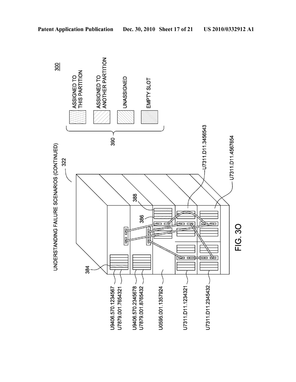 VISUAL FEEDBACK SYSTEM FOR USERS USING MULTIPLE PARTITIONS ON A SERVER - diagram, schematic, and image 18