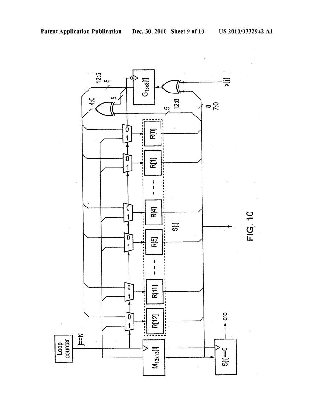 Memory controller for NAND memory using forward error correction - diagram, schematic, and image 10