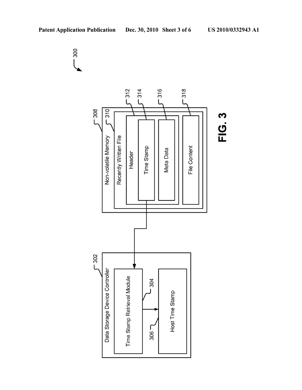 METHOD AND DEVICE FOR SELECTIVELY REFRESHING A REGION OF A NON-VOLATILE MEMORY OF A DATA STORAGE DEVICE - diagram, schematic, and image 04