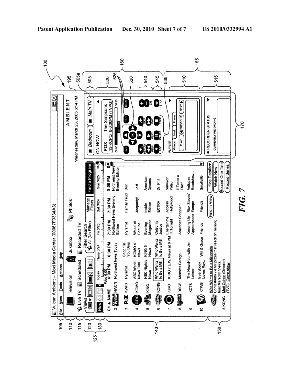 NETWORK-ACCESSIBLE CONTROL OF ONE OR MORE MEDIA DEVICES - diagram, schematic, and image 08