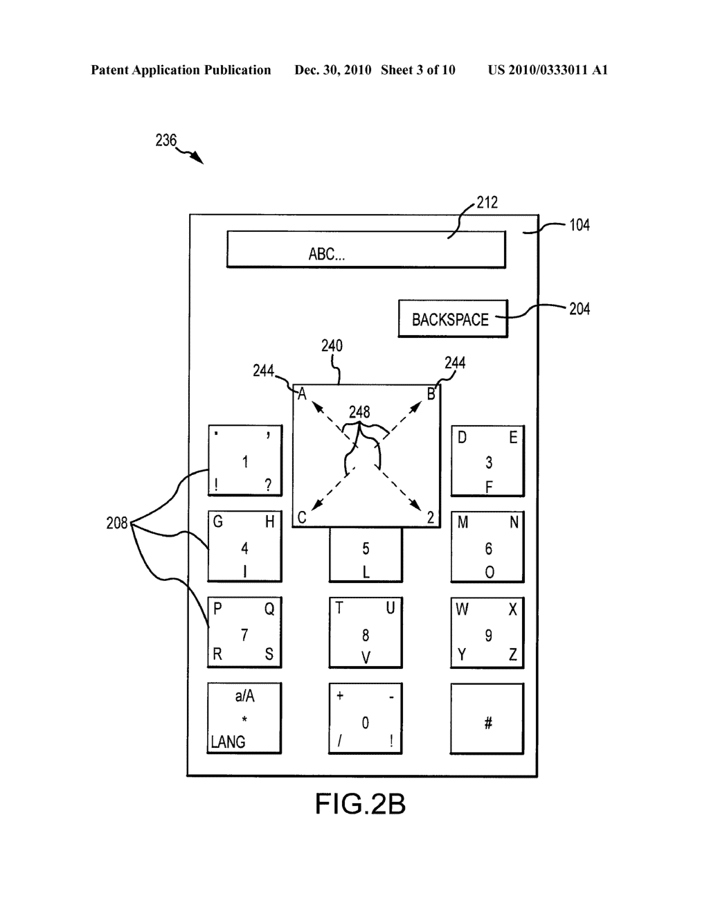 TOUCH SCREEN INPUT RECOGNITION AND CHARACTER SELECTION - diagram, schematic, and image 04