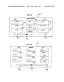 Vehicle infotainment system and method for entertaining passengers in a rear portion of a vehicle diagram and image