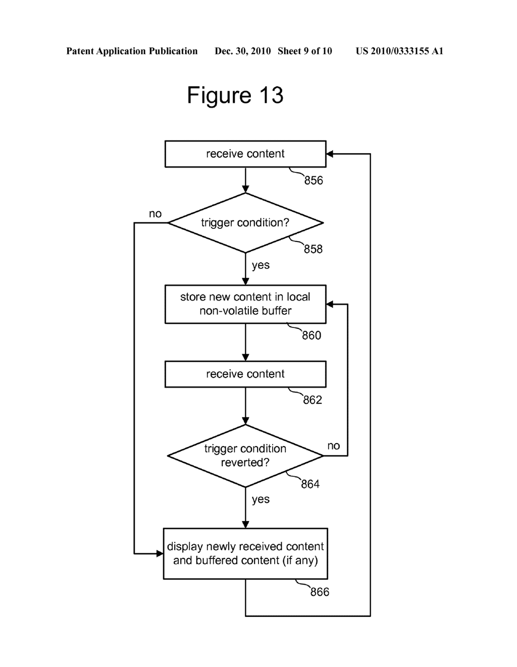 SELECTIVELY USING LOCAL NON-VOLATILE STORAGE IN CONJUNCTION WITH TRANSMISSION OF CONTENT - diagram, schematic, and image 10