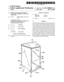 IMPROVED PORTABLE RESTROOM STRUCTURE, COMPONENT PARTS AND METHOD OF diagram and image