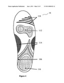 Customisable Inserts, Footwear For Use With Same and a Method of Selecting an Insert For Footwear diagram and image