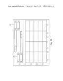 Business Form and Self-Laminating Wristband with Overlapping Lamination Panels diagram and image