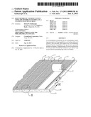 ROOF MEMBRANE AND ROOF SYSTEM USING THE MEMBRANE TO SIMULATE A STANDING SEAM METAL ROOF diagram and image