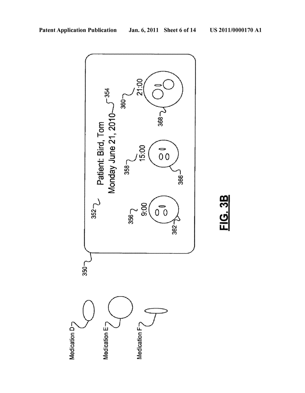 SYSTEM AND METHOD FOR GENERATING A SCHEDULE FOR ADMINISTERING DOSES OF MEDICATION TO A PATIENT - diagram, schematic, and image 07