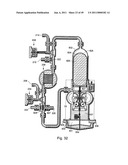 Uncoupled, thermal-compressor, gas-turbine engine diagram and image