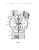 Uncoupled, thermal-compressor, gas-turbine engine diagram and image