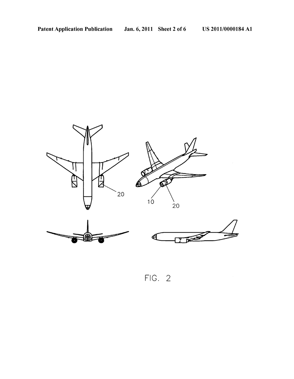 Method to protect jet engines from bird strikes - diagram, schematic, and image 03