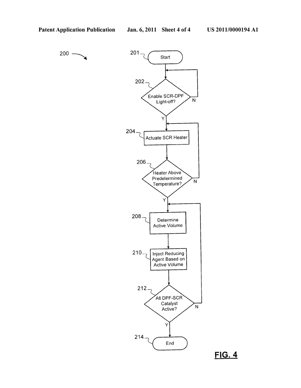 SELECTIVE CATALYTIC REDUCTION SYSTEM USING ELECTRICALLY HEATED CATALYST - diagram, schematic, and image 05