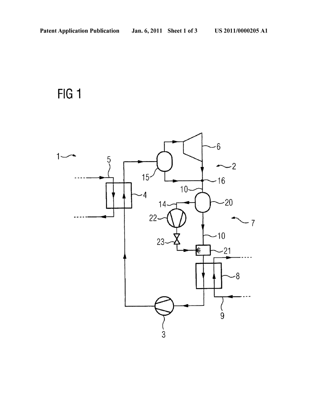 METHOD AND DEVICE FOR CONVERTING THERMAL ENERGY INTO MECHANICAL ENERGY - diagram, schematic, and image 02