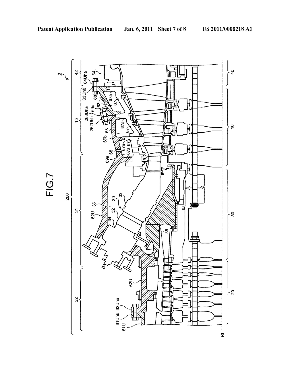 GAS TURBINE AND METHOD OF OPENING CHAMBER OF GAS TURBINE - diagram, schematic, and image 08