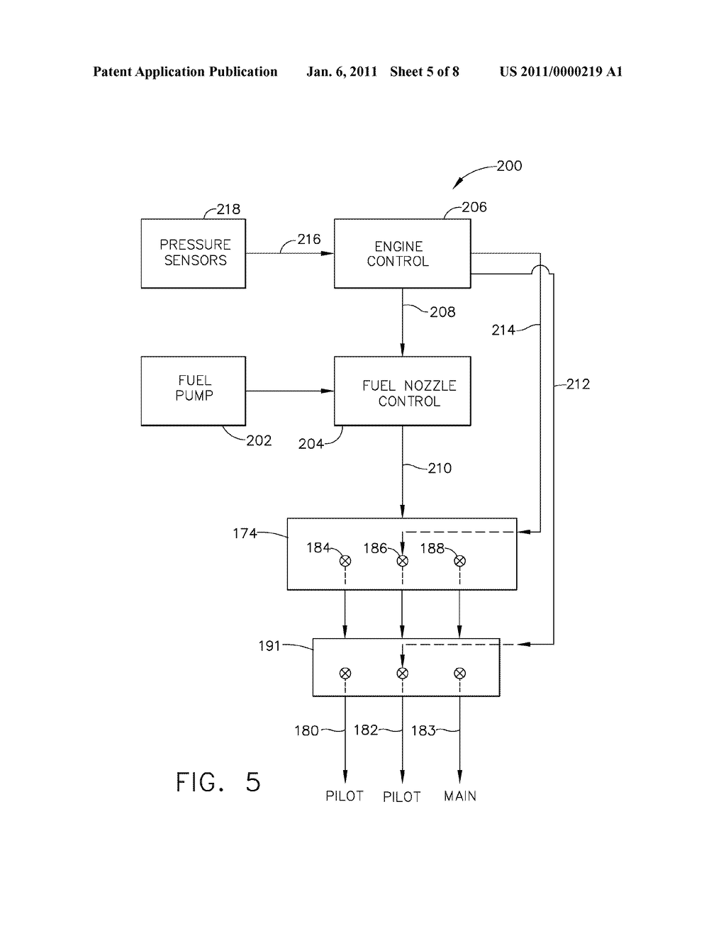 METHOD AND APPARATUS FOR ACTIVELY CONTROLLING FUEL FLOW TO A MIXER ASSEMBLY OF A GAS TURBINE ENGINE COMBUSTOR - diagram, schematic, and image 06