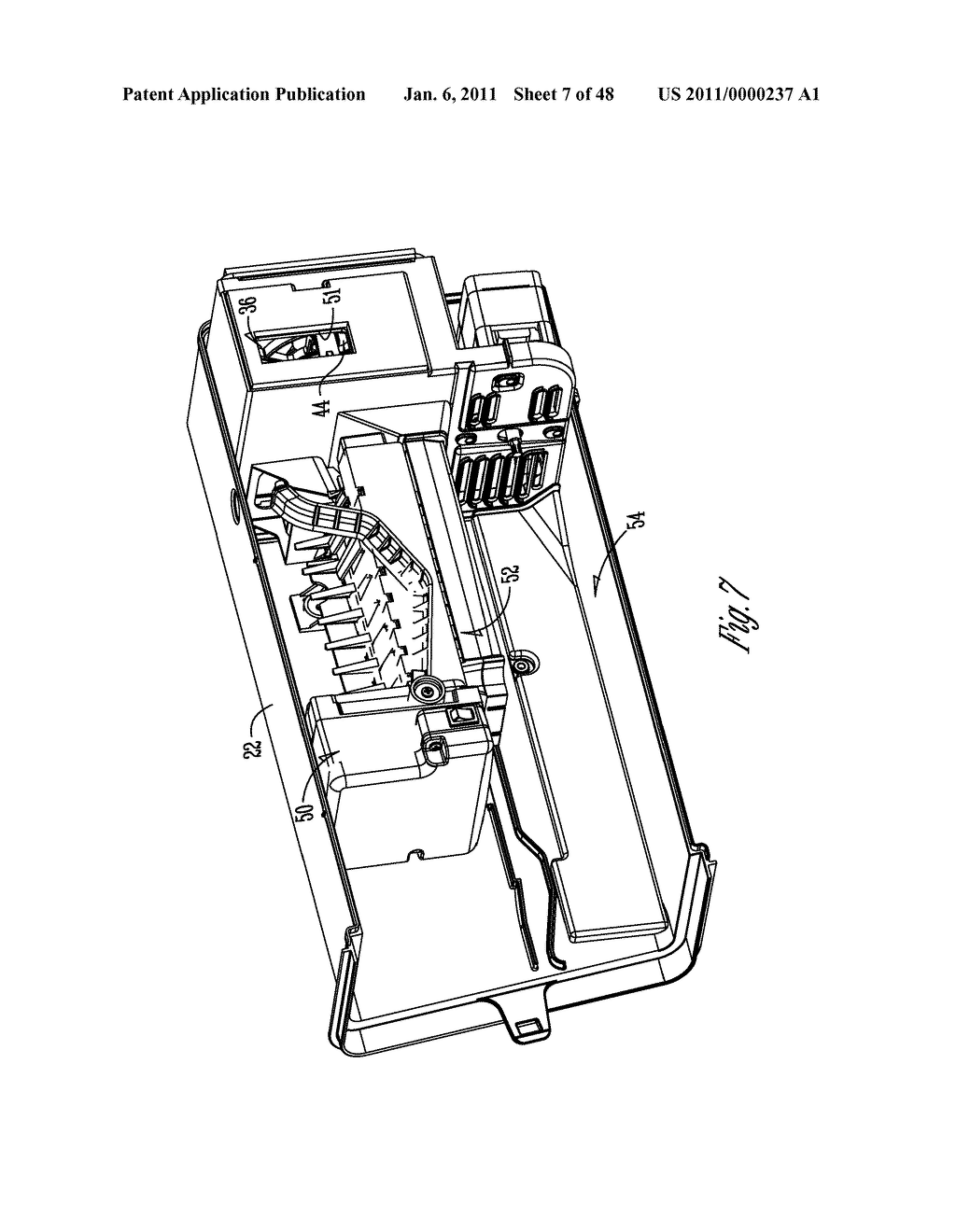 INSULATED ICE COMPARTMENT FOR BOTTOM MOUNT REFRIGERATOR WITH CONTROLLED DAMPER - diagram, schematic, and image 08