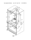 INSULATED ICE COMPARTMENT FOR BOTTOM MOUNT REFRIGERATOR WITH CONTROLLED DAMPER diagram and image