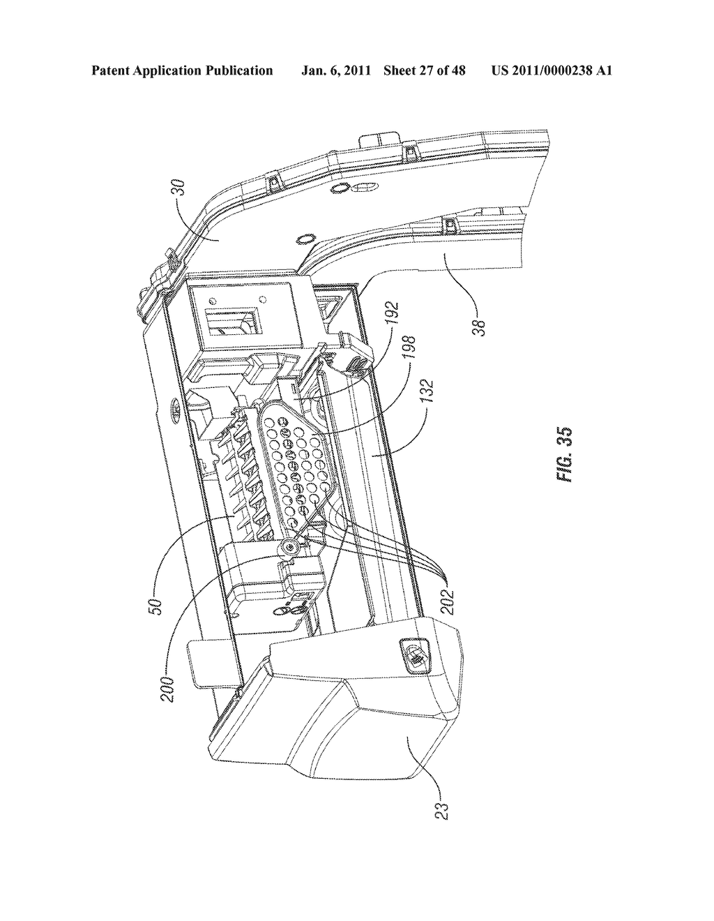 INSULATED ICE COMPARTMENT FOR BOTTOM MOUNT REFRIGERATOR WITH CONTROLLED DAMPER - diagram, schematic, and image 28