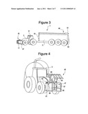 Mobile system and apparatus for reducing emission and smell from slurry diagram and image