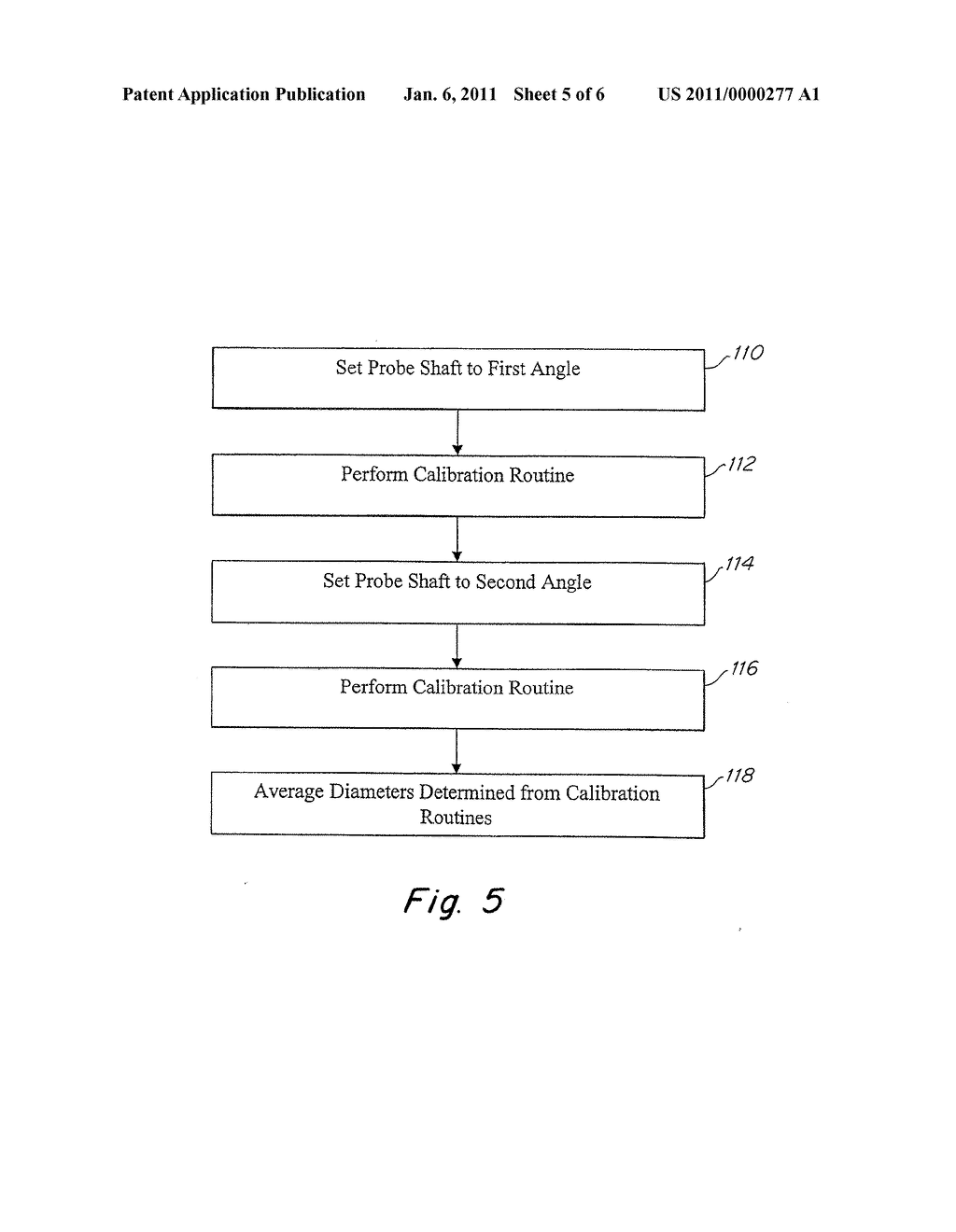 METHOD AND APPARATUS FOR PROBE TIP DIAMETER CALIBRATION - diagram, schematic, and image 06