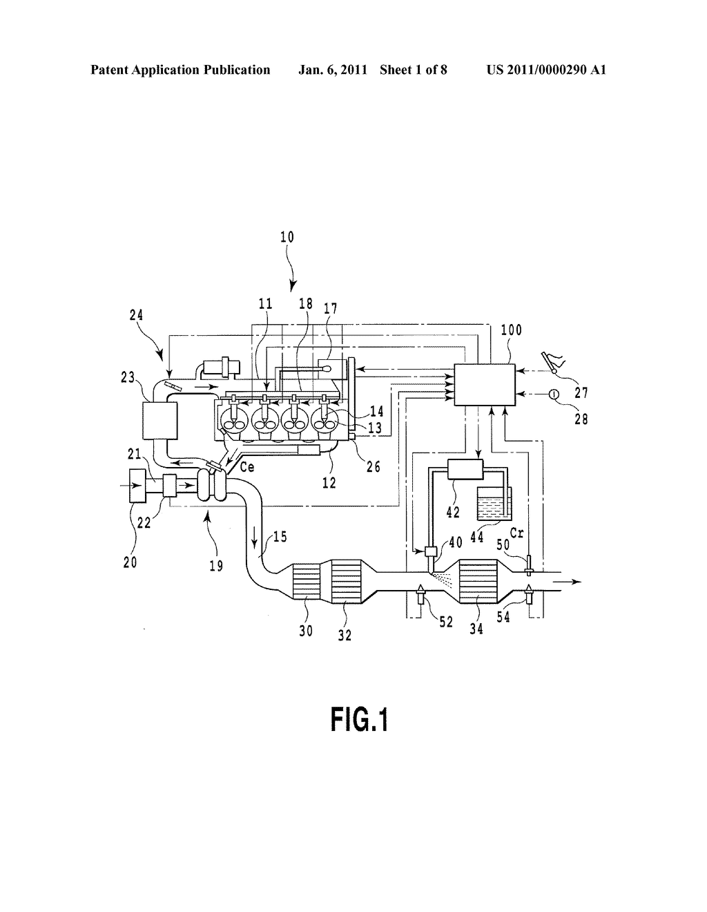 ABNORMALITY DIAGNOSIS APPARATUS AND ABNORMALITY DIAGNOSIS METHOD FOR NOx SENSOR - diagram, schematic, and image 02