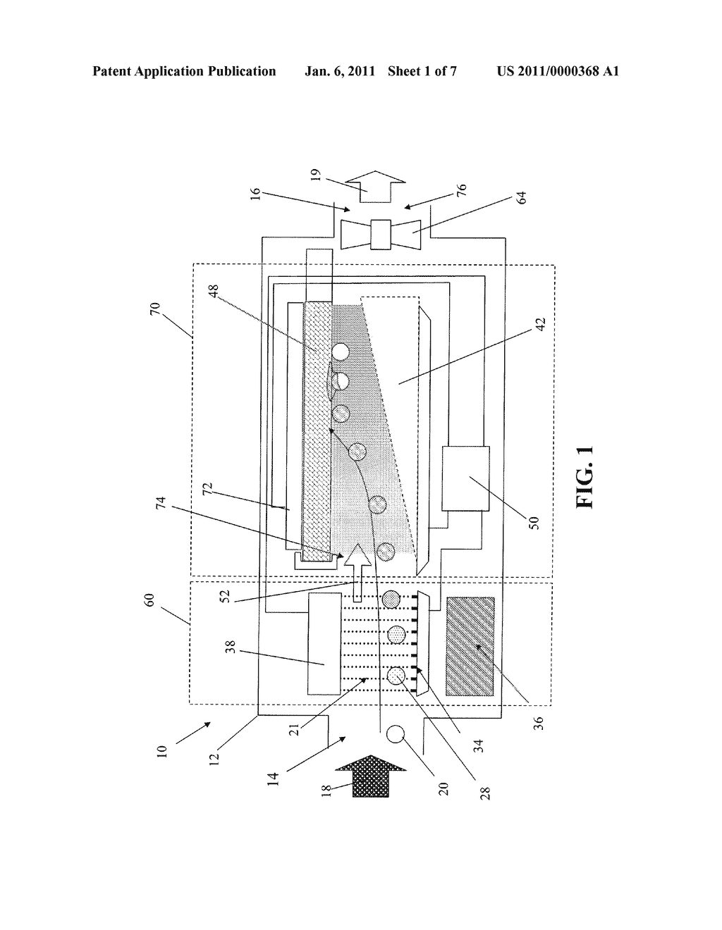 DYNAMIC ELECTROSTATIC APPARATUS FOR PURIFYING AIR USING ELECTRONICALLY CHARGED DROPLETS - diagram, schematic, and image 02