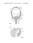 FOAM RESPIRATORY MASK diagram and image