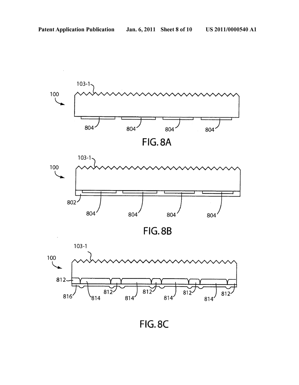 Back Side Contact Solar Cell Structures And Fabrication Processes - diagram, schematic, and image 09