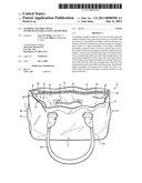 Handbag assembly with interchangeable liner and method diagram and image