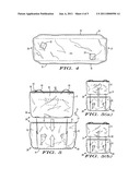 Handbag assembly with interchangeable liner and method diagram and image