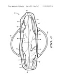 Handbag assembly with interchangeable liner and method diagram and image