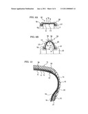 METHOD OF FORMING TIRE INNERLINER AND METHOD OF PRODUCING PNEUMATIC TIRE diagram and image