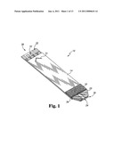 TEST STRIP WITH SLOT VENT OPENING diagram and image