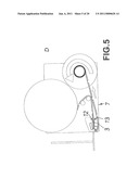 Device for the Alignment of Labels in a Labelling Machine diagram and image