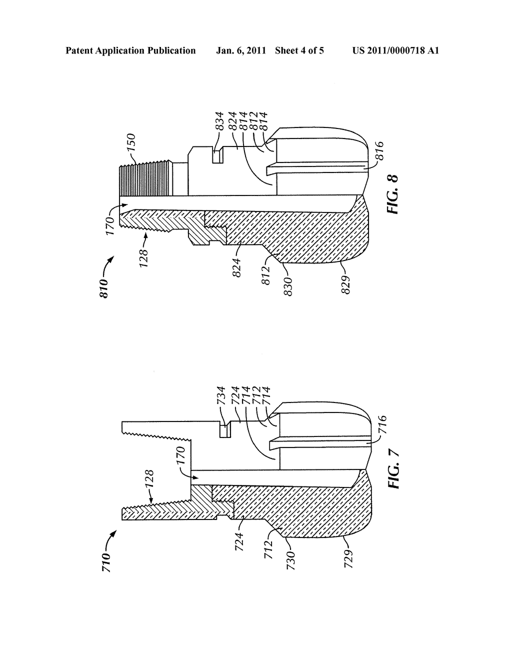 INTEGRATED CAST MATRIX SLEEVE API CONNECTION BIT BODY AND METHOD OF USING AND MANUFACTURING THE SAME - diagram, schematic, and image 05