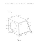 SHIPPABLE SPEAKER BOX diagram and image