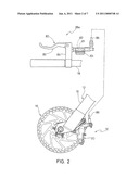 BOLT FOR HYDRAULIC DISC BRAKE CALIPER diagram and image
