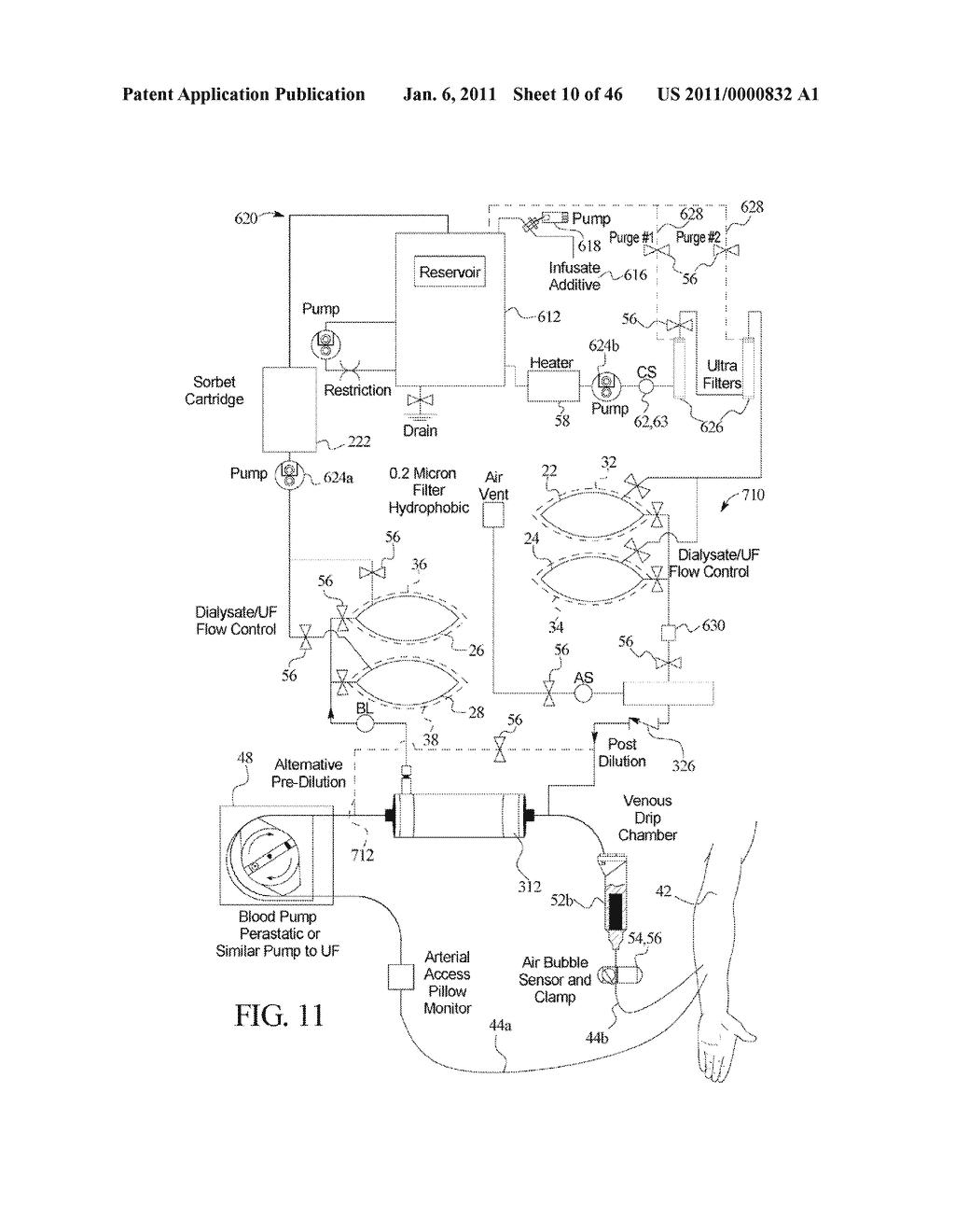 DIALYSIS SYSTEM WITH ENHANCED FEATURES - diagram, schematic, and image 11