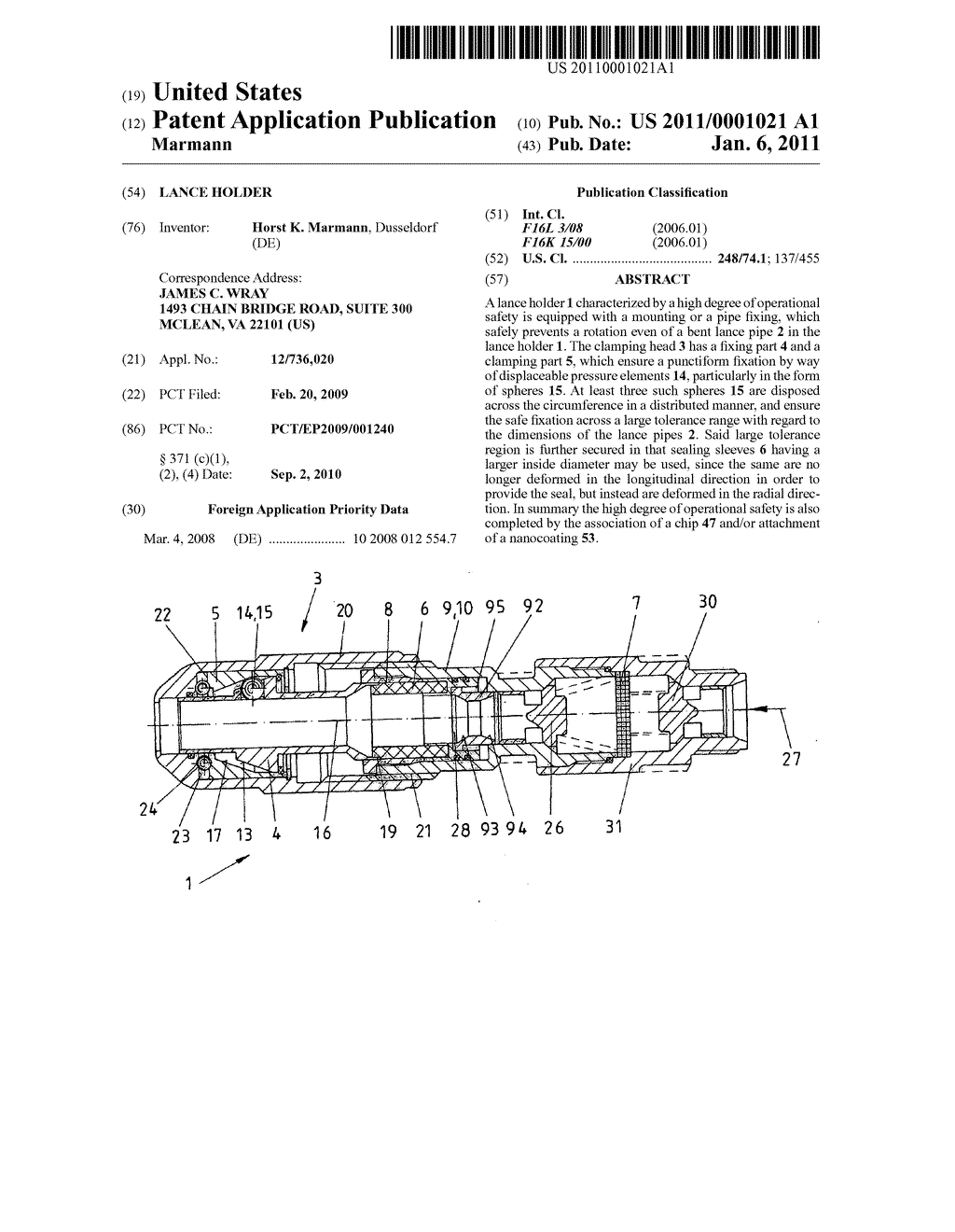 LANCE HOLDER - diagram, schematic, and image 01