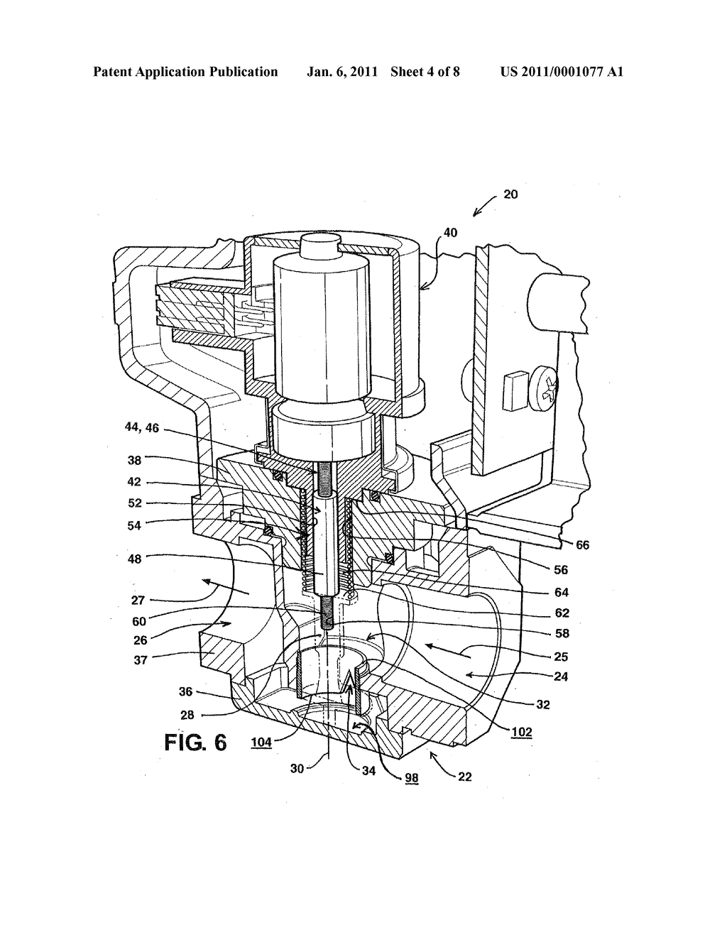 MODULATOR VALVE ASSEMBLY HAVING AN ANTI-BACKLASH DEVICE - diagram, schematic, and image 05