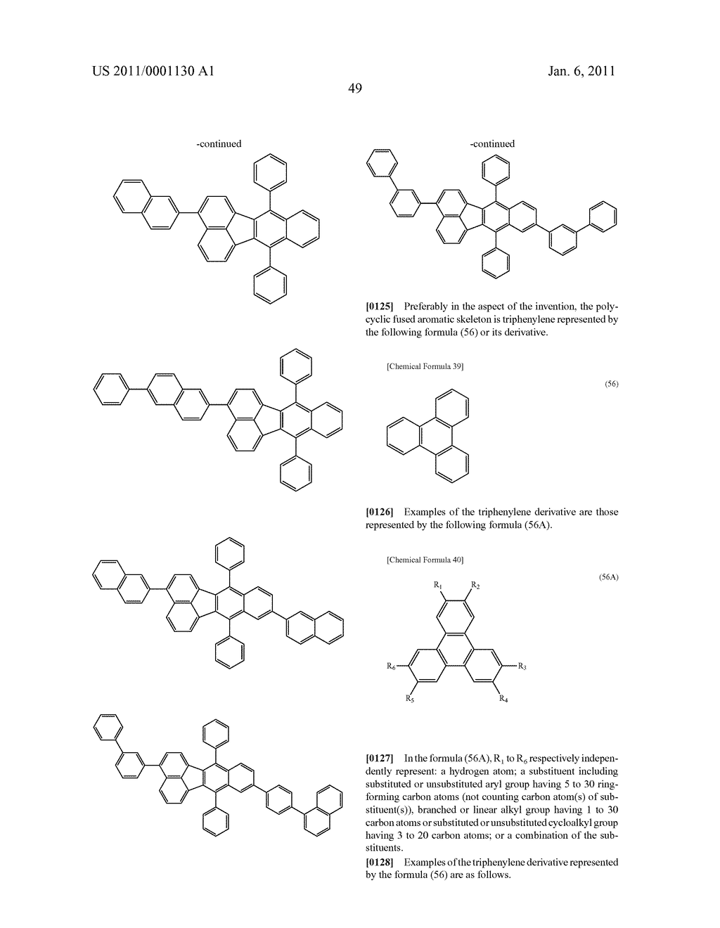 ORGANIC EL ELEMENT AND SOLUTION CONTAINING ORGANIC EL MATERIAL - diagram, schematic, and image 51