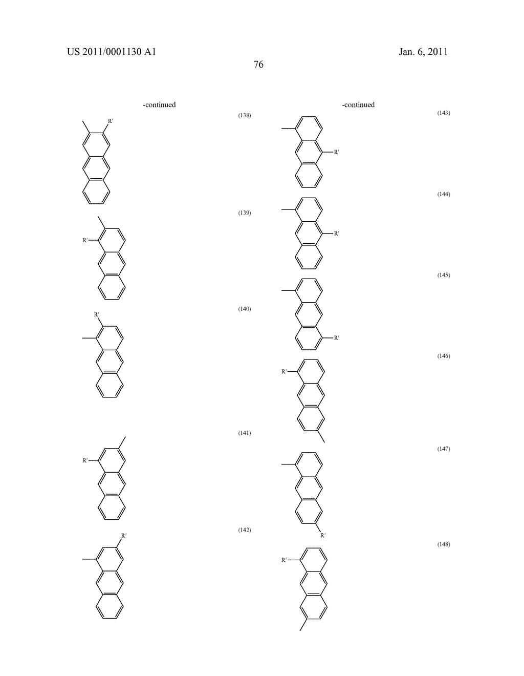 ORGANIC EL ELEMENT AND SOLUTION CONTAINING ORGANIC EL MATERIAL - diagram, schematic, and image 78