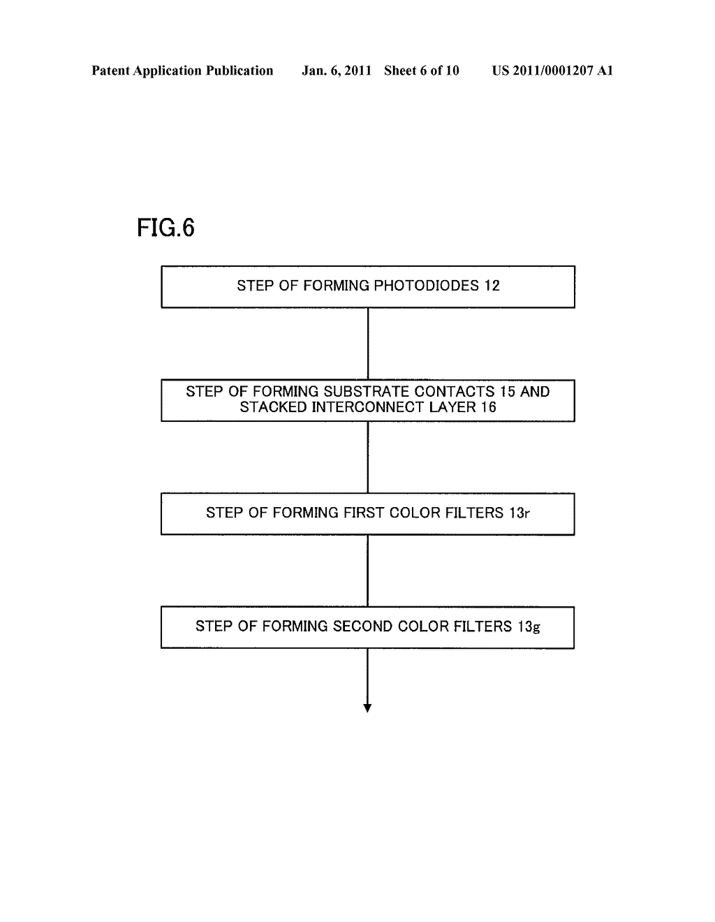 SOLID STATE IMAGE SENSOR AND MANUFACTURING METHOD THEREOF - diagram, schematic, and image 07